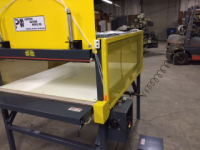 picture of a machine that can compression foam products before shipping air tight seal